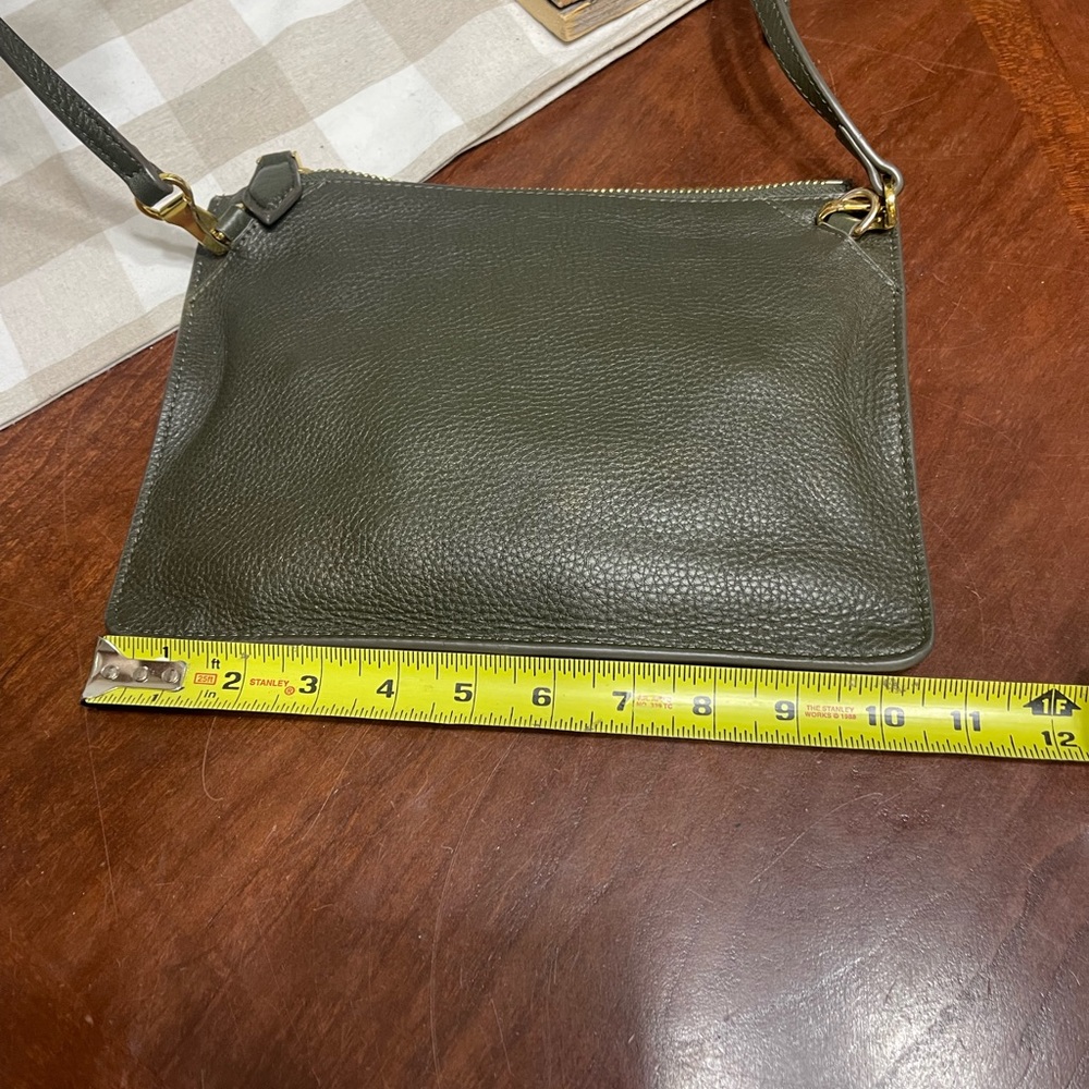 HButler Mighty Purse black pebbled leather crossbody - Picture 8 of 11